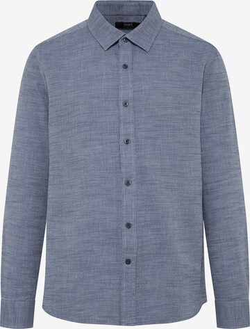 Mavi Regular fit Button Up Shirt in Blue: front