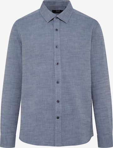 Mavi Regular fit Button Up Shirt in Blue: front