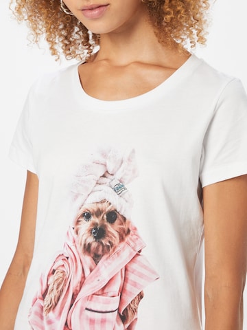 T-shirt 'Hund' EINSTEIN & NEWTON en blanc