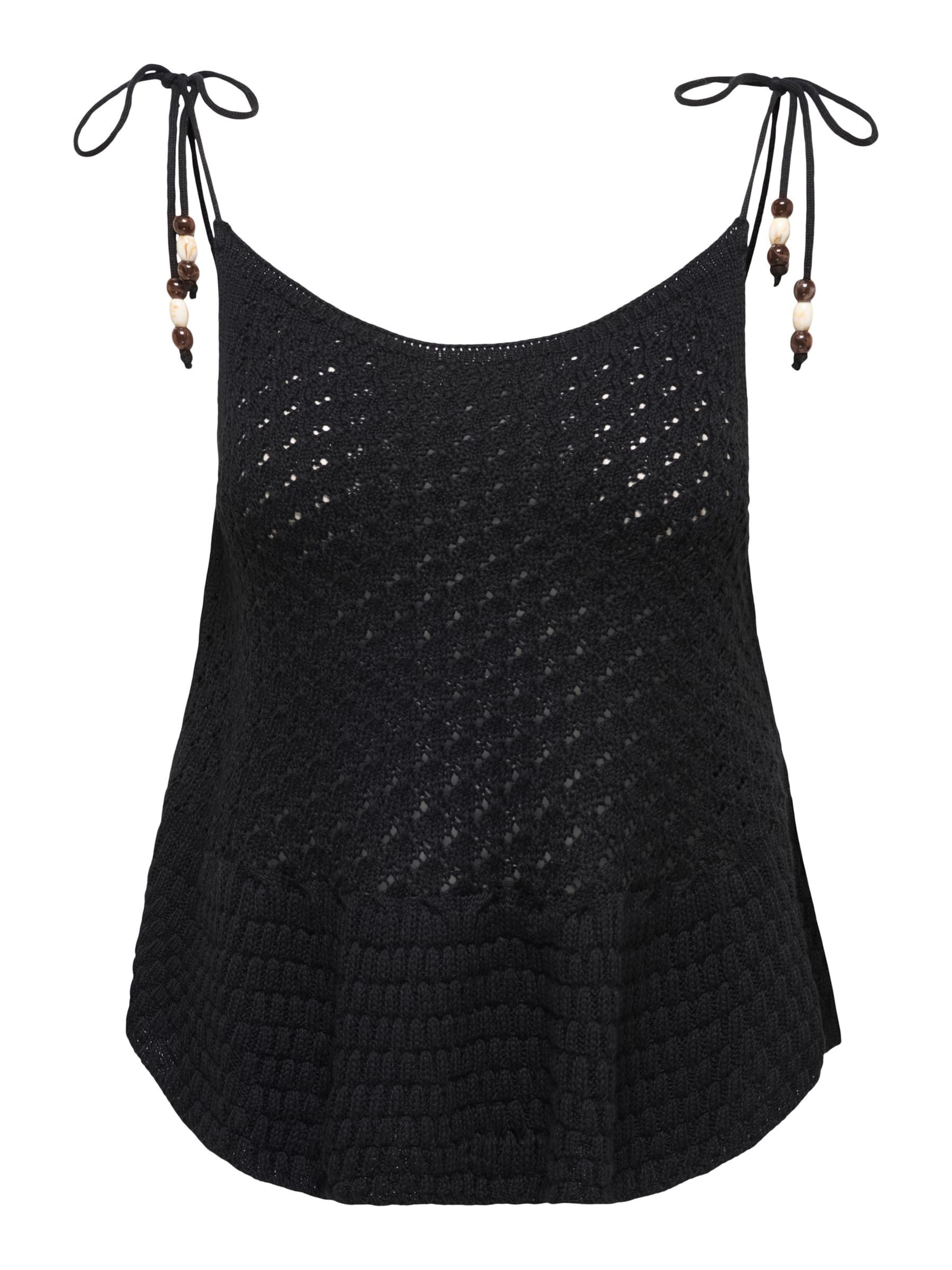 Tops en tricot 'JDYGreta' JDY en noir : devant