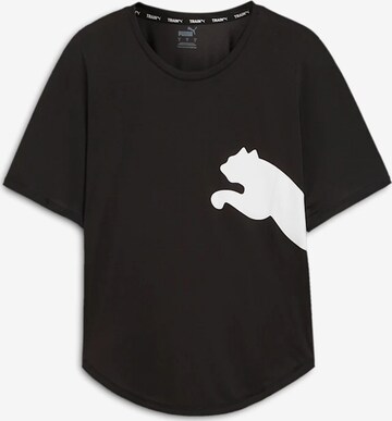 PUMA Λειτουργικό μπλουζάκι 'Train All Day' σε μαύρο: μπροστά
