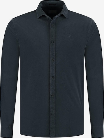 Chemise 'Roul' Dstrezzed en bleu : devant