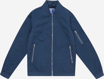 Veste mi-saison 'Rush' Jack & Jones Junior en bleu : devant