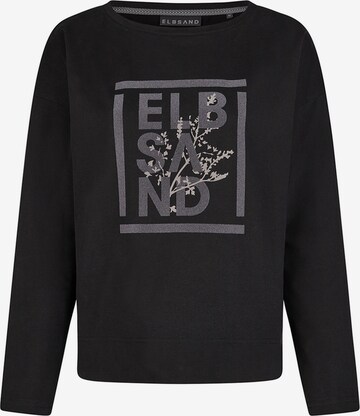 Elbsand Sweatshirt 'Adda' in Grijs: voorkant