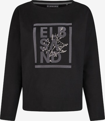 Elbsand Sweatshirt 'Adda' in Grau: predná strana