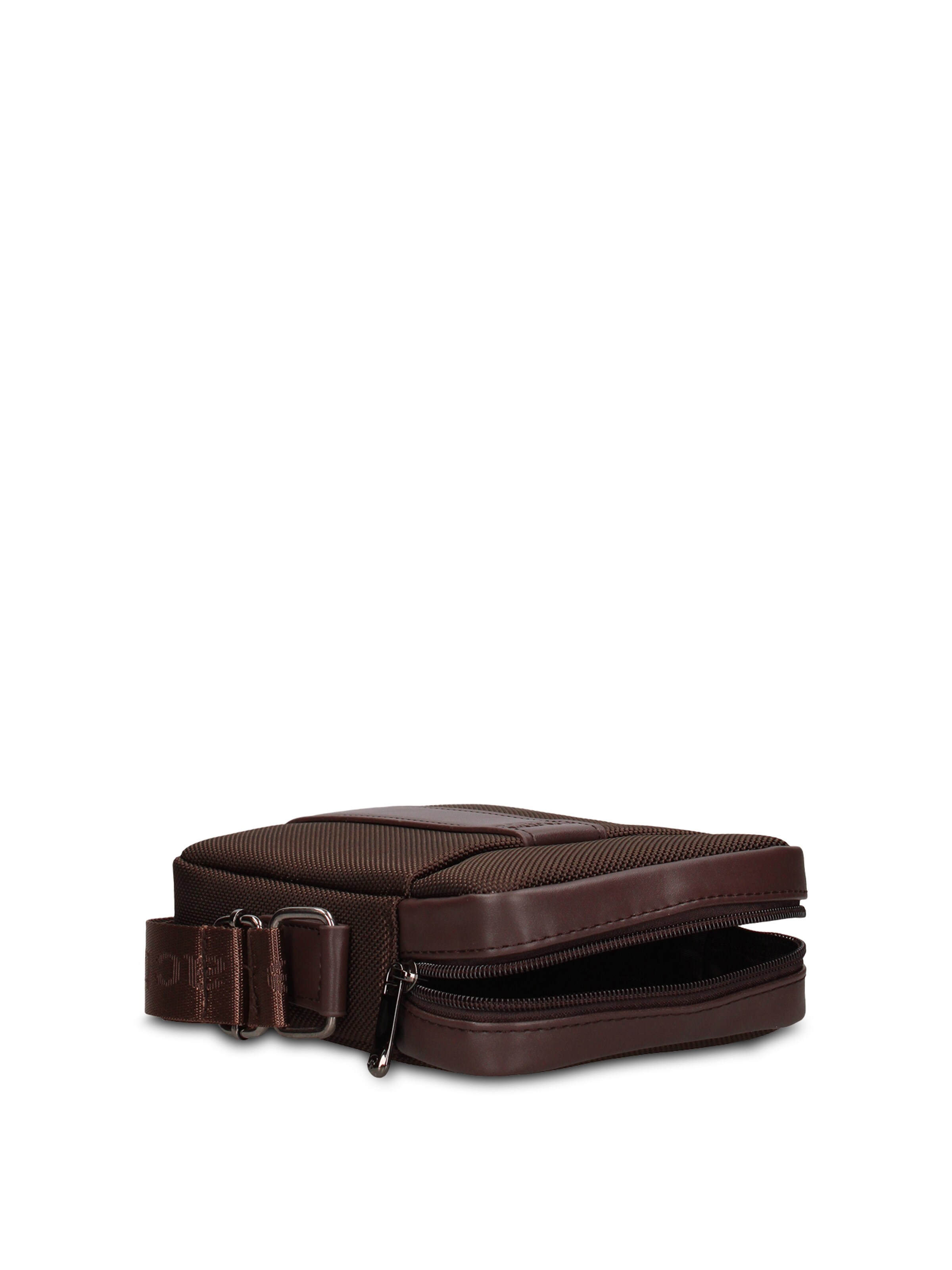 Borsa a tracolla 'Borsa a Tracolla Uomo Vegan Leather con Zip' di Coveri Collection in marrone