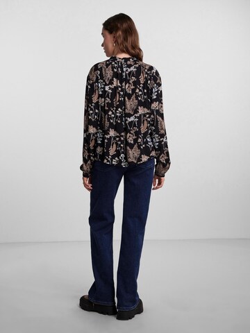 PIECES Blouse 'JUBILEE' in Zwart