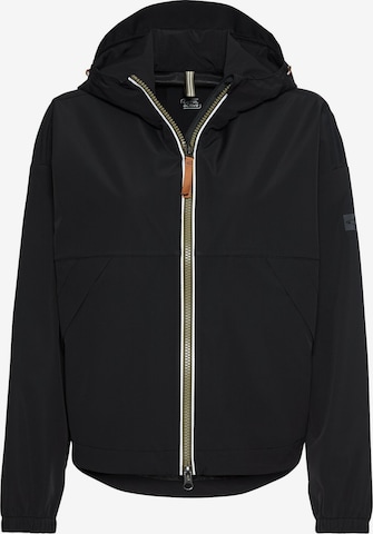 CAMEL ACTIVE Windbreaker aus recyceltem Polyester in Schwarz: Vorderseite