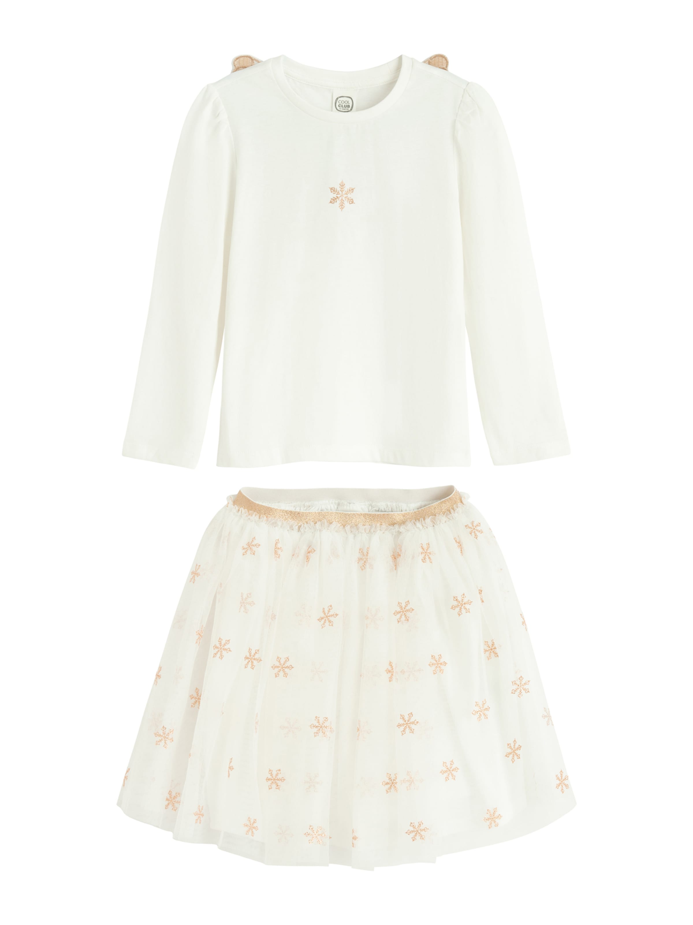 Cool Club Setti värissä valkoinen: etupuoli