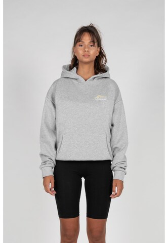 MJ Gonzales Sweatshirt 'Wave V.1' i grå: forside