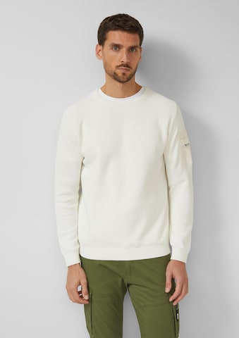 s.Oliver Trui in Beige: voorkant