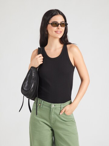 GAP Top in Schwarz: Vorderseite