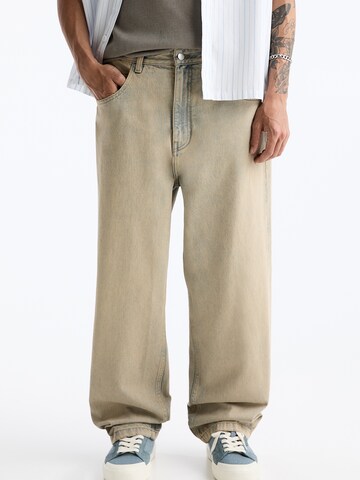 Pull&Bear Loosefit Jeans in Blau