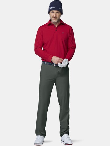 MEYER Regular Chinohose 'Oakmont 2-8626', atmungsaktiv in Grün