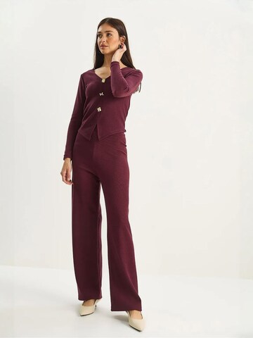 Abito da casa di Bianco Lucci in rosso