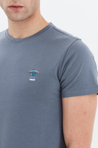 Maglietta 'THORGE' di !Solid in blu