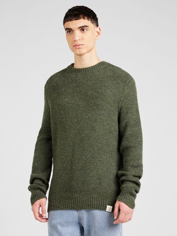 Pull-over 'Emil' MUSTANG en vert : devant