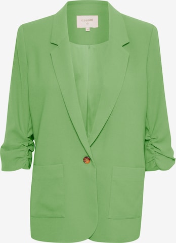 Cream Blazer 'Cocamia' in Green: front