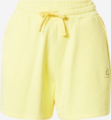 Regular Pantalon 'Chroma' NU-IN en jaune : devant