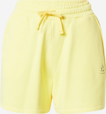 NU-IN - regular Pantalón 'Chroma' en amarillo: frente