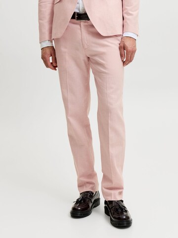 Regular Pantalon à plis 'JPRMartin' JACK & JONES en rose : devant