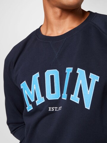 Sweat-shirt Derbe en bleu