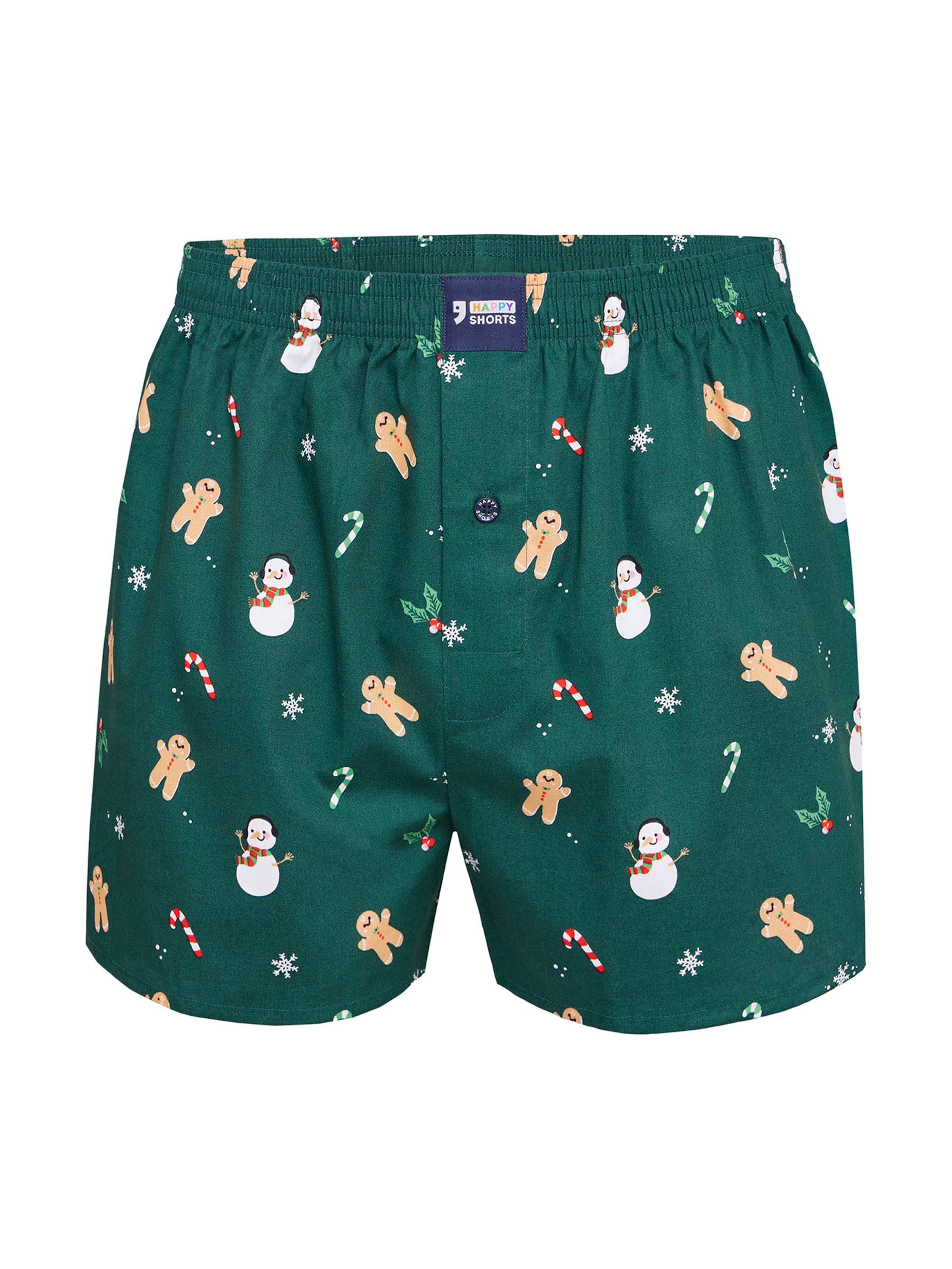 Boxers ' Xmas ' Happy Shorts en bleu