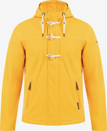 Schmuddelwedda - Chaqueta de entretiempo 'Ashdown' en amarillo: frente