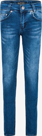 Skinny Jeans de la BLUE EFFECT pe albastru: față