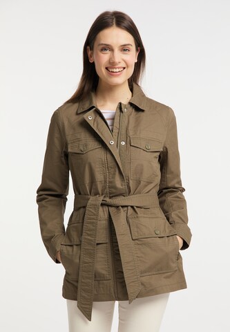 Usha Between-Season Jacket in Green: front