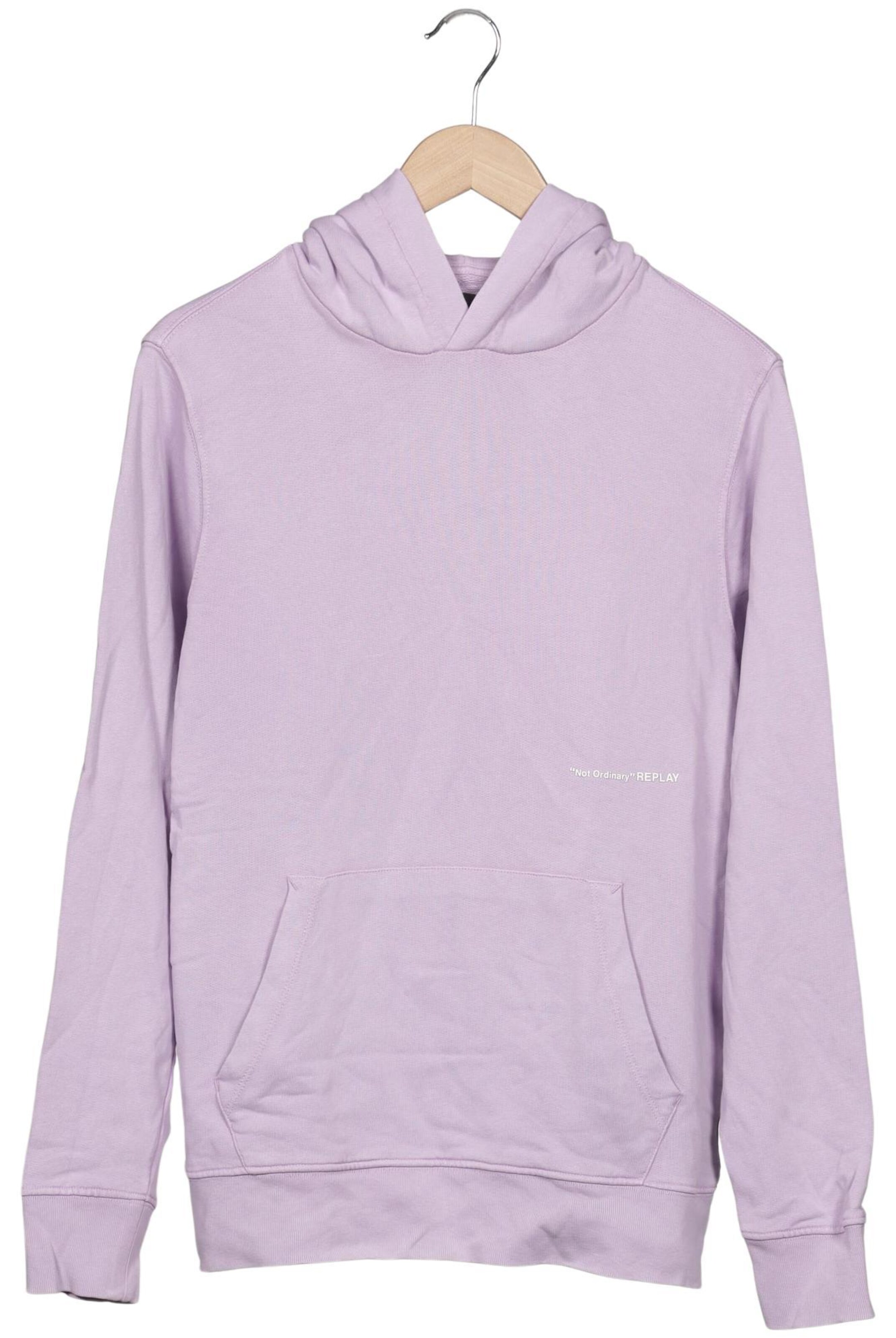 REPLAY Kapuzenpullover S in Lila: Vorderseite