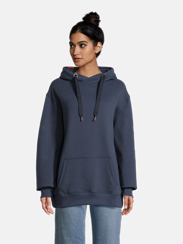 salzhaut Sweatshirt 'Oddebodje' in Blauw: voorkant