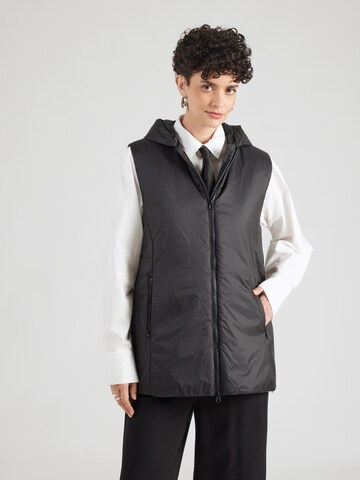 MM by Max Mara - Chaleco 'LESEDRA' en negro: frente