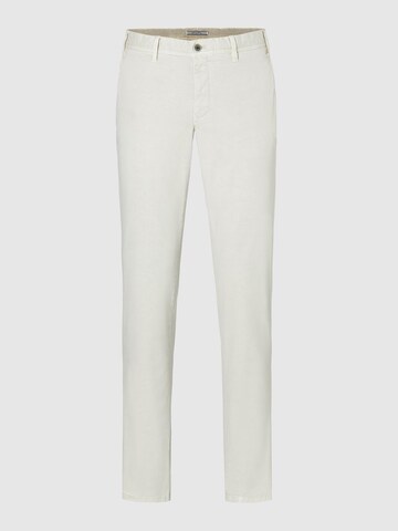 Hiltl Chino Pants 'Tavi - Casual Gabardine' in Beige: front