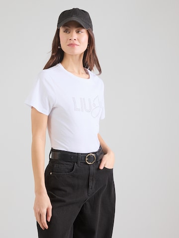 Liu Jo Shirt 'ECS' in White: front