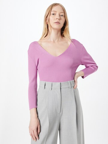 Pull-over COMMA en rose : devant