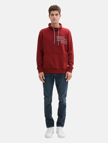 TOM TAILOR Sweatshirt in Rood