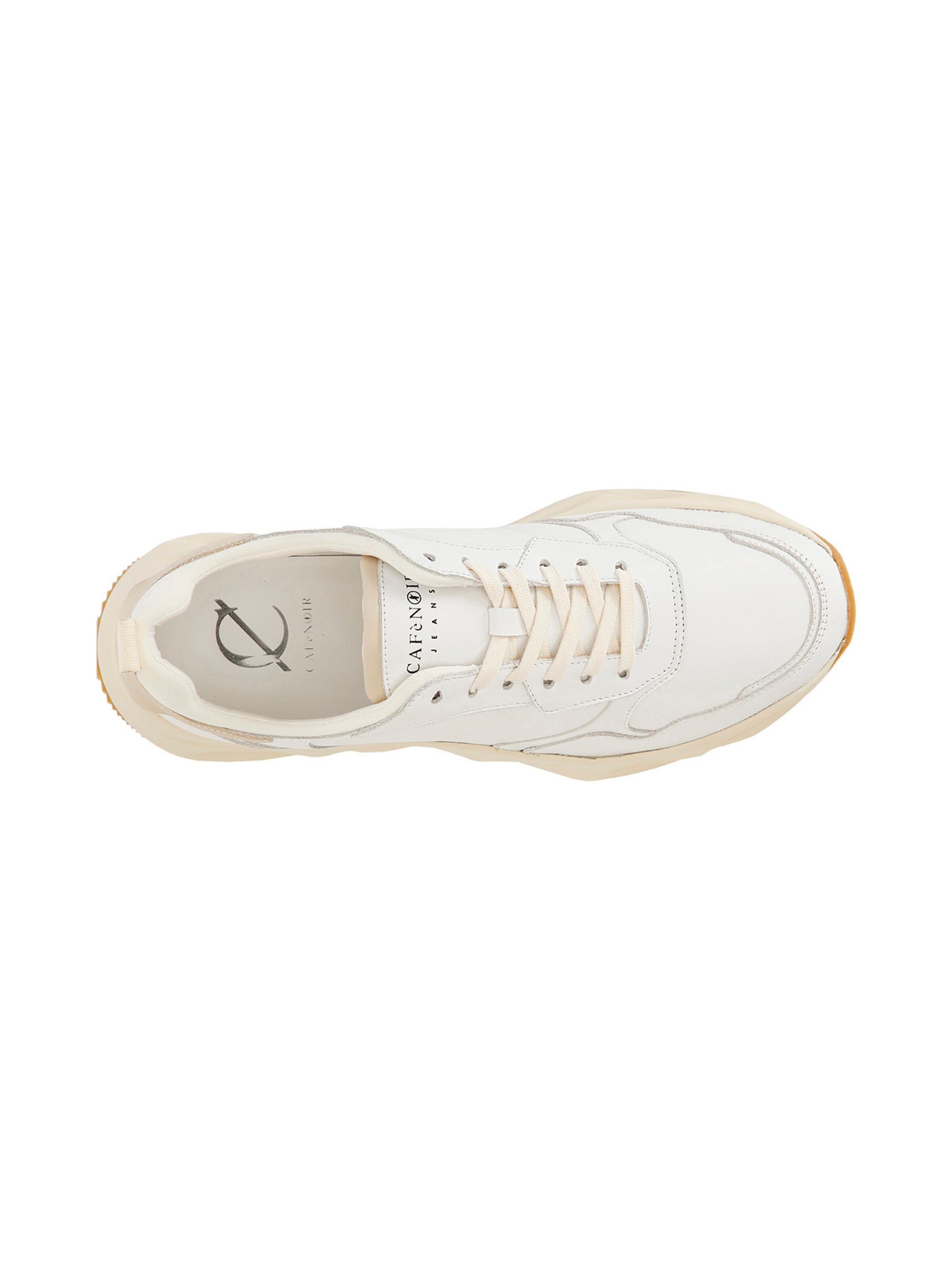Sneaker bassa di CAFè NOIR in bianco