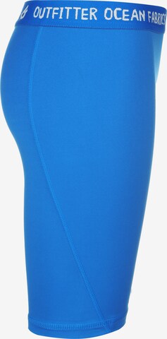 OUTFITTER Regular Outdoorhose in Blau