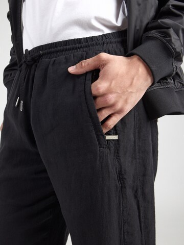 Karl Lagerfeld Loosefit Hose in Schwarz