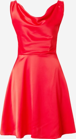 WAL G. Dress 'HONNY' in Red: front