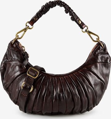 Campomaggi Shoulder Bag 'Luna' in Brown: front