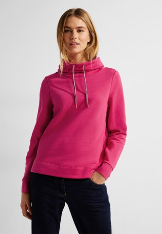 CECIL Sweatshirt in Pink: predná strana