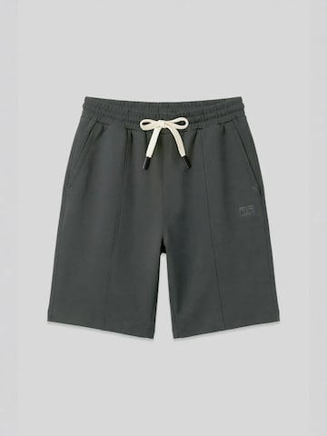 Tommy Life - Calças de desporto em cinzento: frente