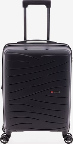 Gladiator Trolley '1700 ' in Zwart: voorkant