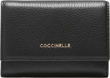 Portamonete 'COCCINELLE METALLIC 5' di Coccinelle in nero: frontale