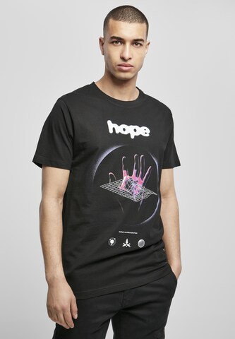 Mister Tee Shirt 'Hope' in Black: front