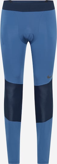 NIKE Sportbroek in de kleur Donkerblauw / Zwart, Productweergave