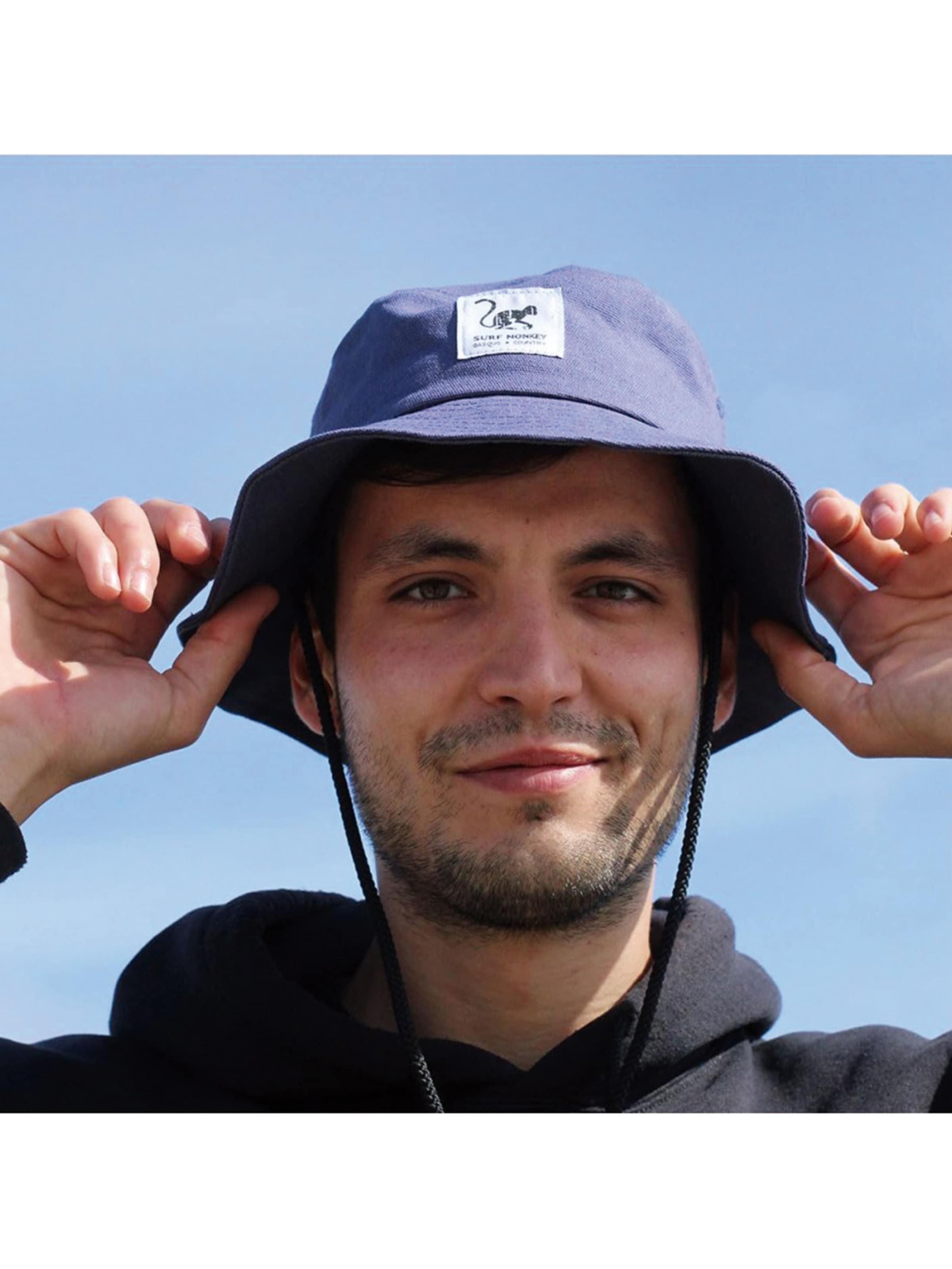 Surf Monkey - Sombrero deportivo en azul