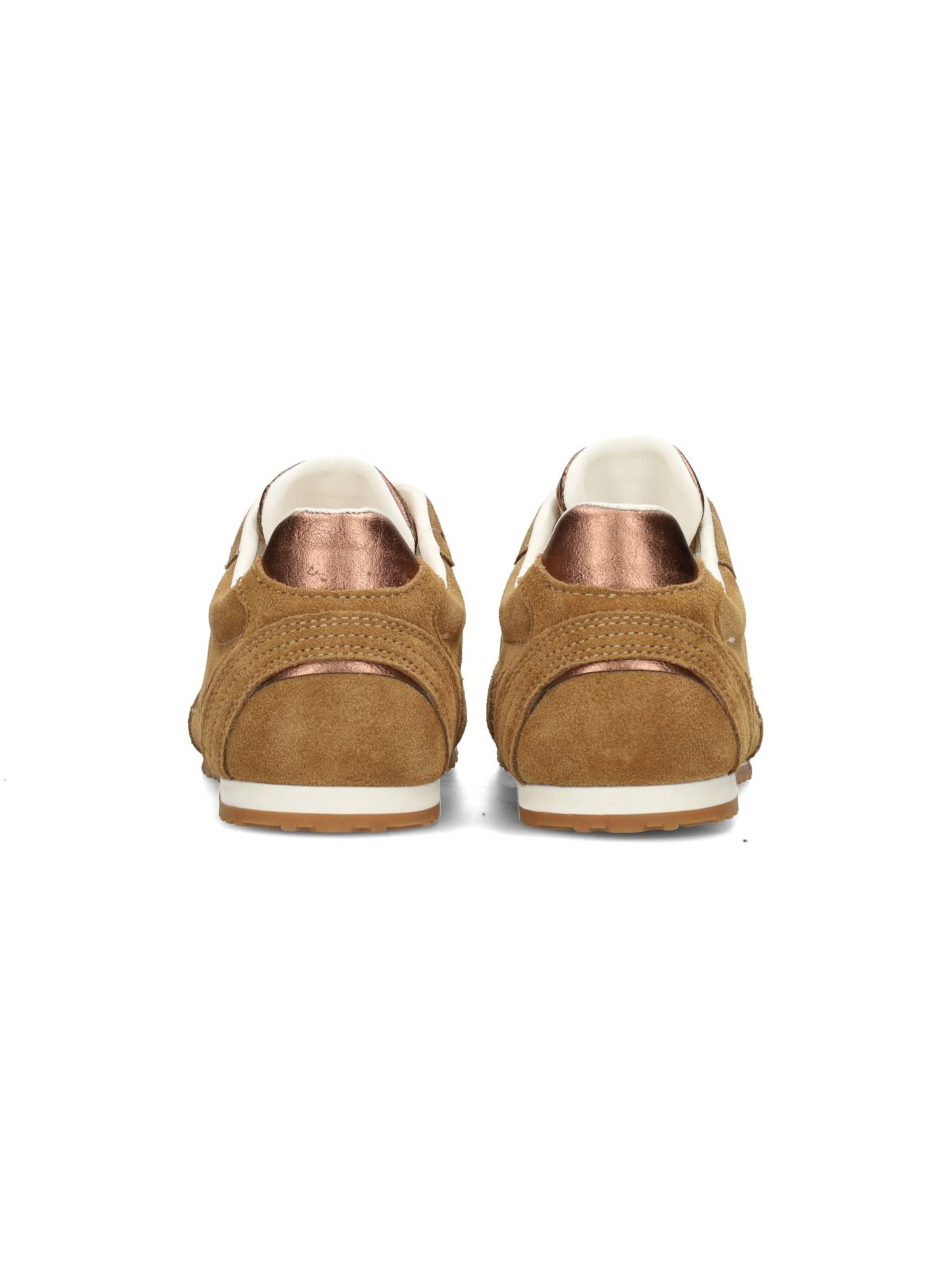 Baskets basses Poelman en marron